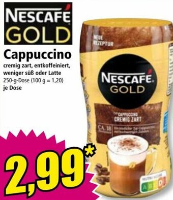 Norma Cappuccino 250g Angebot