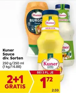 Billa Kuner Sauce 250ml Angebot