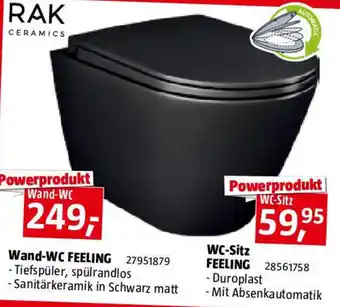 Bauhaus Wand-WC FEELING Angebot