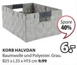 JYSK KORB HALVDAN Angebot