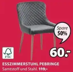 JYSK ESSZIMMERSTUHL PEBRINGE Angebot