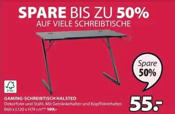 JYSK GAMING-SCHREIBTISCH HALSTED Angebot