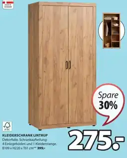 JYSK KLEIDERSCHRANK LINTRUP Angebot