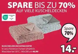 JYSK KUSCHELDECKE KONGSSPIR Angebot