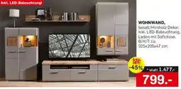 Möbel Ludwig WOHNWAND Angebot