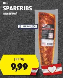 Hofer BBQ SPARERIBS per kg Angebot