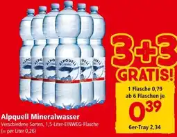 Interspar Mineralwasser Angebot