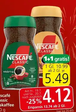 Spar Classic Löskaffee Angebot