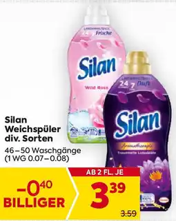 Billa Silan Weichspüler Angebot