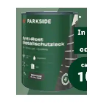 Lidl Parkside Anti-Rost Metallschutzlack Lidl 1 Liter 1 Dose Angebot