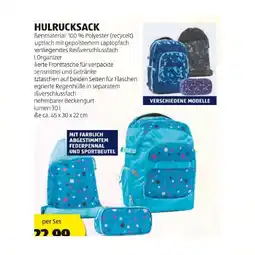 Hofer Schulrucksack versch. Modelle HOFER 1 Set Angebot