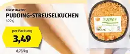 Hofer FINEST BAKERY PUDDING-STREUSELKUCHEN 400g Angebot