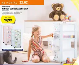 Hofer HOME CREATION KINDER SCHUBLADENTURM Angebot