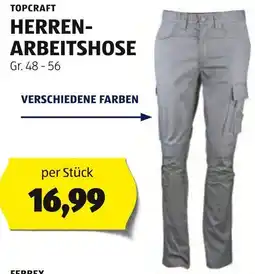 Hofer TOPCRAFT HERREN- ARBEITSHOSE Angebot