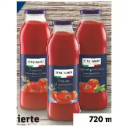 Lidl Italiamo Passierte Tomaten oder Tomatensauce versch. Sorten Lidl 720 Milliliter 1 Flasche Angebot