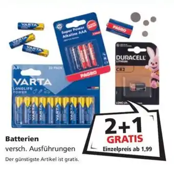 Pagro Diskont Batterien Angebot