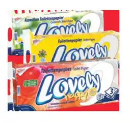 Maximarkt Lovely Toilettenpapier versch. Sorten Maximarkt 10 Stück 1 Packung Angebot