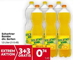 Billa Schartner Bombe 1.5 Liter Angebot