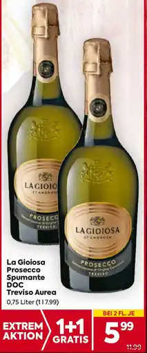 Billa La Gioiosa Prosecco Spumante DOC Treviso Aurea 0.75 Liter Angebot