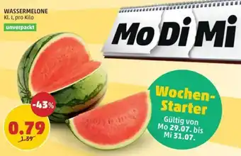 PENNY WASSERMELONE Angebot