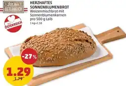 PENNY HERZHAFTES SONNENBLUMENBROT Angebot