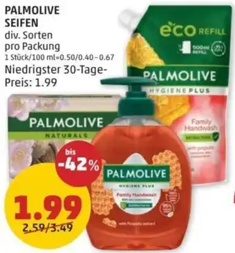 PENNY PALMOLIVE SEIFEN Angebot