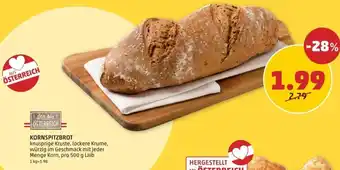 PENNY KORNSPITZBROT Angebot