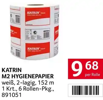 Transgourmet KATRIN M2 HYGIENEPAPIER Angebot
