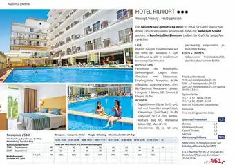 Alltours HOTEL RIUTORT Angebot