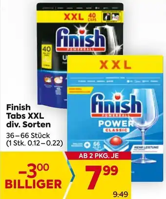 Billa Finish Tabs XXL div. Sorten Angebot