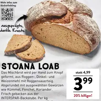 Interspar STOANA LOAB Angebot