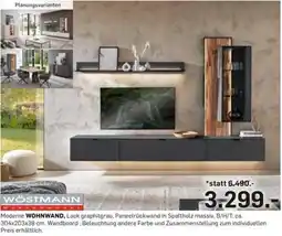 Möbel Ludwig WOHNWAND Angebot