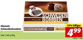 Nah&Frisch Niemetz Schwedenbomben Angebot
