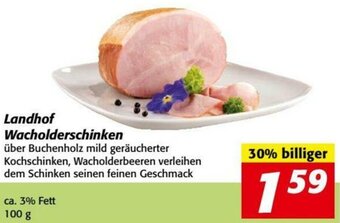 Nah&Frisch Landhof Wacholderschinken 100g Angebot
