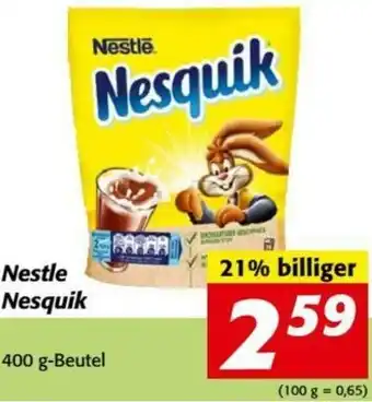 Nah&Frisch Nestle Nesquik 400g Angebot