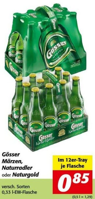 Nah&Frisch Gösser Märzen, Naturradler Oder Naturgold Angebot