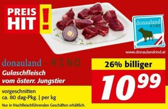 Nah&Frisch Gulaschfleisch Vom Österr. Jungstier Angebot
