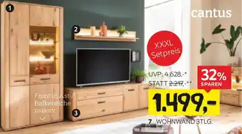 XXXLutz WOHNWAND 3TLG Angebot