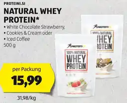 Hofer NATURAL WHEY PROTEIN 500g Angebot