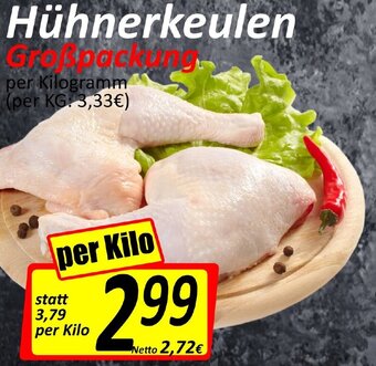 Wurstico Hühnerkeulen Großpackung Angebot