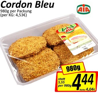 Wurstico Cordon Bleu 980g Angebot