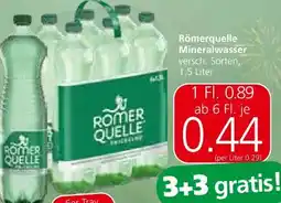 Spar Mineralwasser Angebot