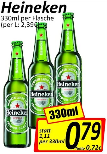 Wurstico Heineken 330ml Angebot