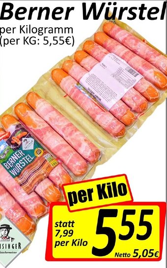 Wurstico Berner Würstel Angebot