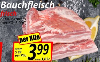 Wurstico Bauchfleisch Angebot