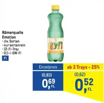 Metro Römerquelle Emotion Angebot