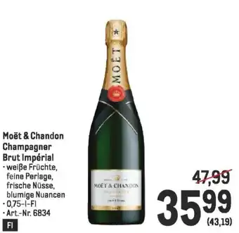 Metro Moët & Chandon Champagner Brut Impérial Angebot