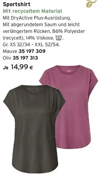 Tchibo Eduscho Sportshirt Angebot