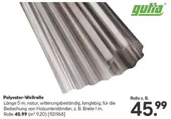 Hellweg Polyester-Wellrolle Angebot