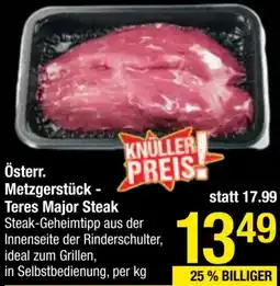 Maximarkt Österr. Metzgerstück - Teres Major Steak Angebot
